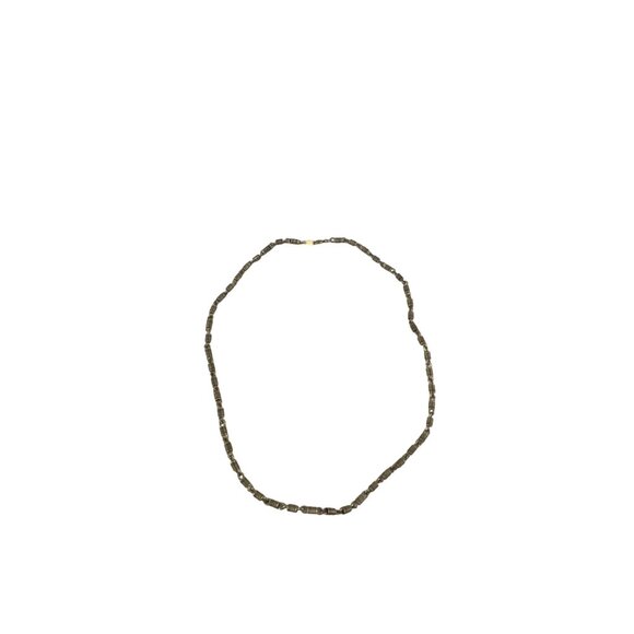 Vintage I.P.S. 12/20 Gold Filled Necklace With Barrel Links 15" - Picture 6 of 6